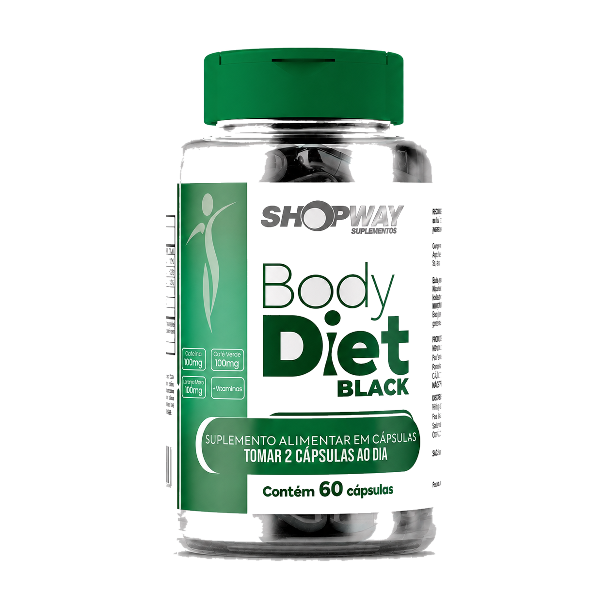 Body Diet Black Emagrecedor diuretico termogenico saudavel